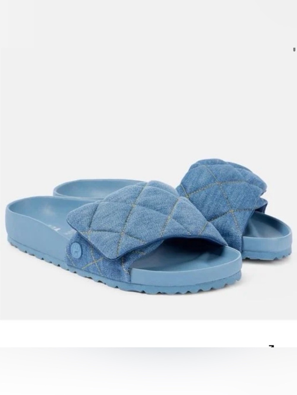 Birkenstock 1774 Sylt Quilted Faded Denim